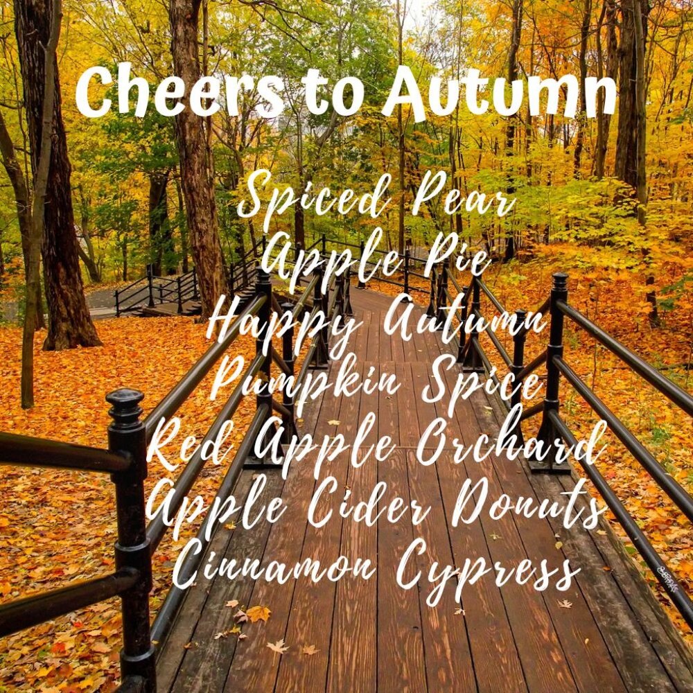 Aromatherapy Oil Diffuser Oil Home Fragrance Oil CHEERS To AUTUMN Bundle